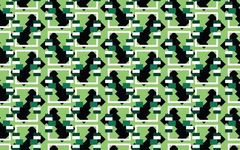 Vector seamless pattern, abstract texture background, repeating tiles Illustrazione stock