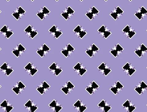 Vector seamless pattern, abstract texture background, repeating tiles Illustrazione stock