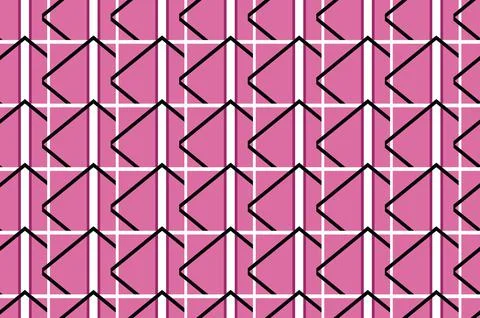 Vector seamless pattern, abstract texture background, repeating tiles Illustrazione stock