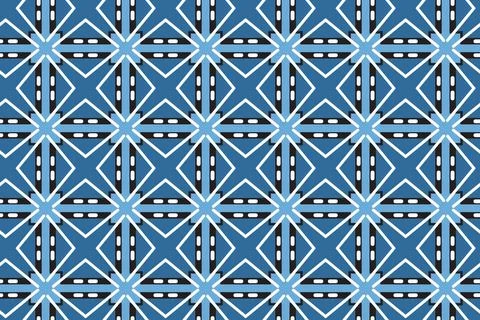 Vector seamless pattern, abstract texture background, repeating tiles Stock Illustration