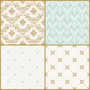 Vector seamless pattern with art ornament for design Stock Illustration