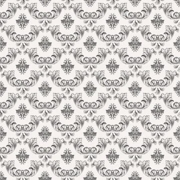 Vector seamless pattern with art ornament for design Stock Illustration