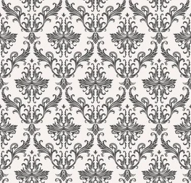 Vector seamless pattern with art ornament for design Stock Illustration
