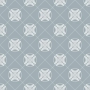 Vector seamless pattern with art ornament for design Stock Illustration