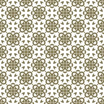 Vector seamless pattern with art ornament for design Stock Illustration