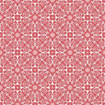 Vector seamless pattern with art ornament for design Stock Illustration