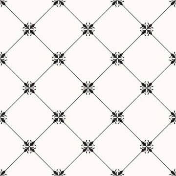 Vector seamless pattern with art ornament for design Stock Illustration