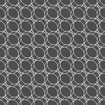 Vector seamless pattern with art ornament for design Stock Illustration