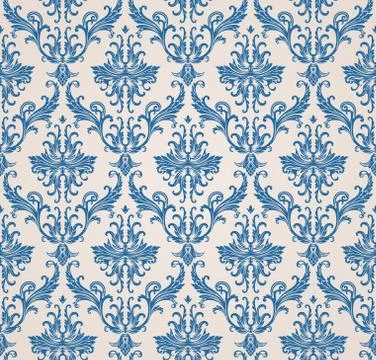 Vector seamless pattern with art ornament for design Stock Illustration