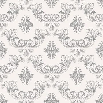 Vector seamless pattern with art ornament for design Stock Illustration