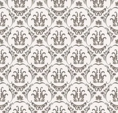 Vector seamless pattern with art ornament for design Stock Illustration
