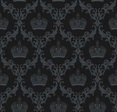 Vector seamless pattern with art ornament for design Stock Illustration