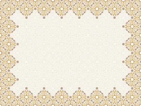 Vector seamless pattern with art ornament for design Stock Illustration