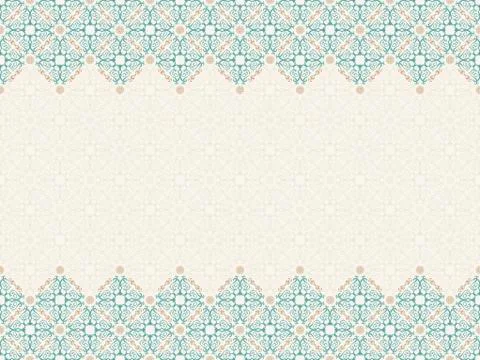 Vector seamless pattern with art ornament for design Illustrazione stock