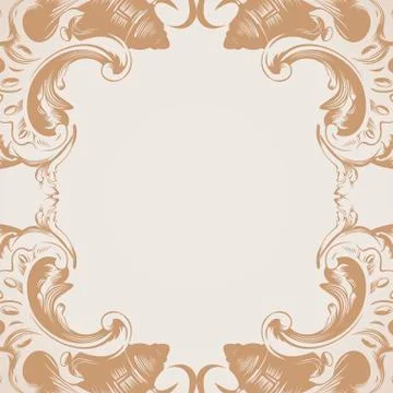 Vector seamless pattern with art ornament for design Stock Illustration