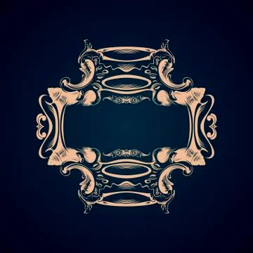 Vector seamless pattern with art ornament for design Stock Illustration