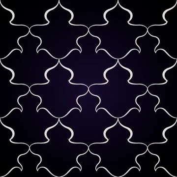 Vector seamless pattern with art ornament for design Stock Illustration