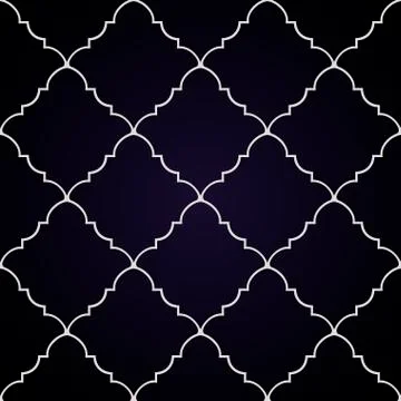 Vector seamless pattern with art ornament for design Stock Illustration