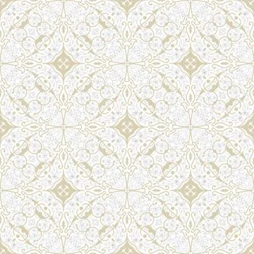 Vector seamless pattern with art ornament for design Stock Illustration