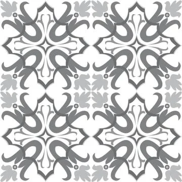 Vector seamless pattern background in grey. Stock Illustration