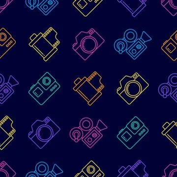 Vector seamless pattern background icon Stock Illustration