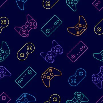 Vector seamless pattern background icon Stock Illustration