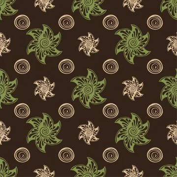 Vector Seamless pattern background Stock Illustration