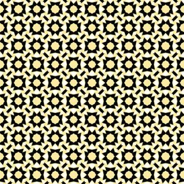 Vector seamless pattern background texture with geometric shapes, colored in  Stock Illustration