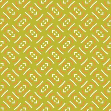 Vector seamless pattern background texture with geometric shapes, colored in  Stock Illustration