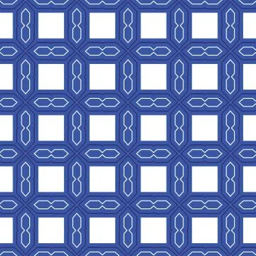 Vector seamless pattern background texture with geometric shapes, colored in  Stock-Illustration