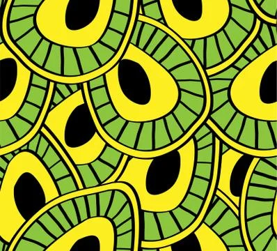 Vector seamless pattern with biological structure of cell イラスト素材