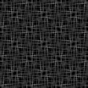 Vector seamless pattern on a black background. Modern stylish texture Stock Illustration