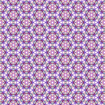 Vector seamless pattern in bright shades of purple Stock Illustration
