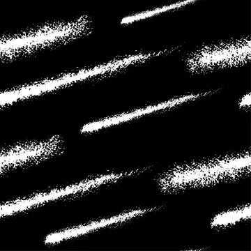 Vector seamless pattern with brush stripes and strokes Stock Illustration