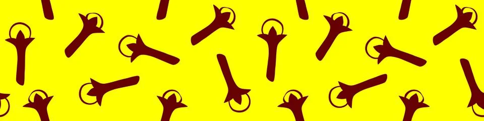 Vector seamless pattern of carnation in flat style. Background or texture of  Illustrazione stock