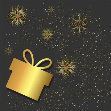 Vector seamless pattern. Christmas and New Year background. Snowflakes. Illustrazione stock