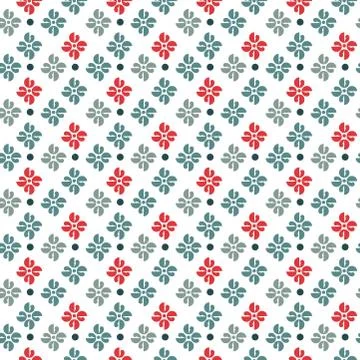 Vector seamless pattern with classic ornament. ESP 10 Stock-Illustration