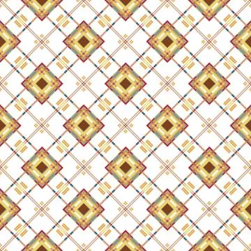 Vector seamless pattern. Classic stylish texture. Repeating geometric tiles with Stock Illustration