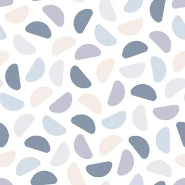 Vector seamless pattern - colorful delicate design. Repeatable abstract Stock Illustration