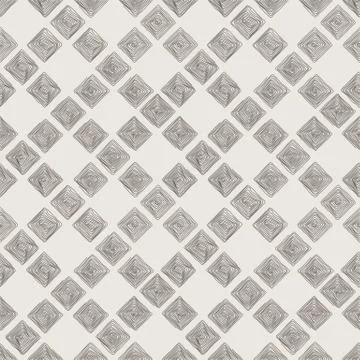 Vector seamless pattern of the curve scrolling lines 스톡 일러스트