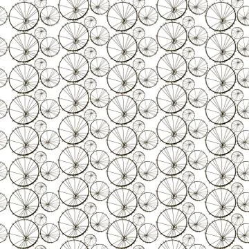 Vector seamless pattern with dandelions. Stylized print for textile, wrapping Stock Illustration