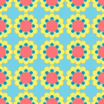 Vector seamless pattern design for background, batik, fabric, wallpaper, wrap Stock Illustration