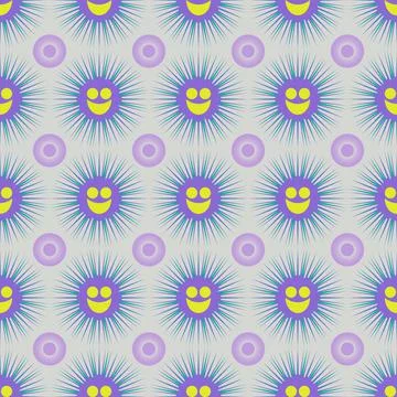 Vector seamless pattern design for background, batik, fabric, wallpaper, wrap イラスト素材