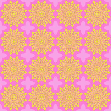 Vector seamless pattern design for background, batik, fabric, wallpaper, wrap Stock Illustration