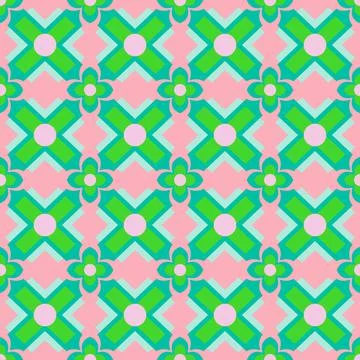 Vector seamless pattern design for background, batik, fabric, wallpaper, wrap Stock Illustration