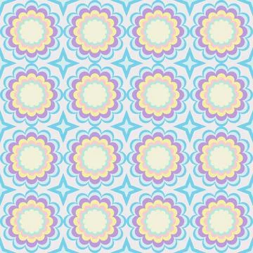 Vector seamless pattern design for background, batik, fabric, wallpaper, wrap Stock Illustration