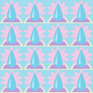 Vector seamless pattern design for background, batik, fabric, wallpaper, wrap Stock Illustration