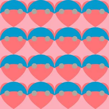 Vector seamless pattern design for background, batik, fabric, wallpaper, wrap Stock Illustration