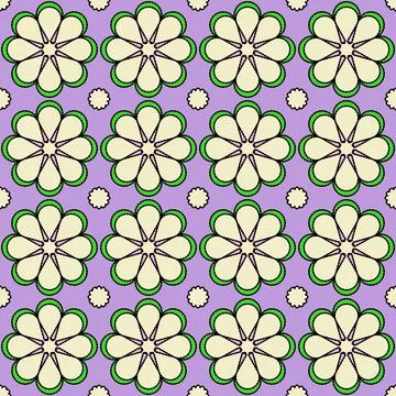 Vector seamless pattern design for backgrounds batik, fabric, wallpaper, wrap Illustrazione stock