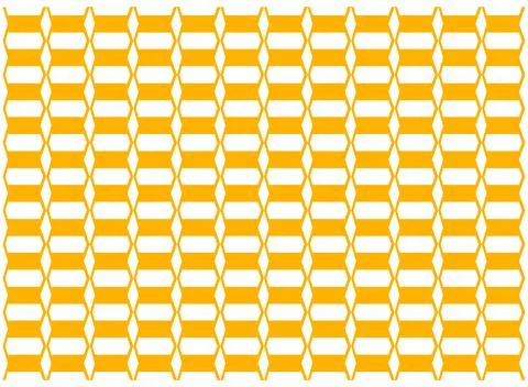 Vector seamless pattern design with geometric squares in orange Ilustración de archivo
